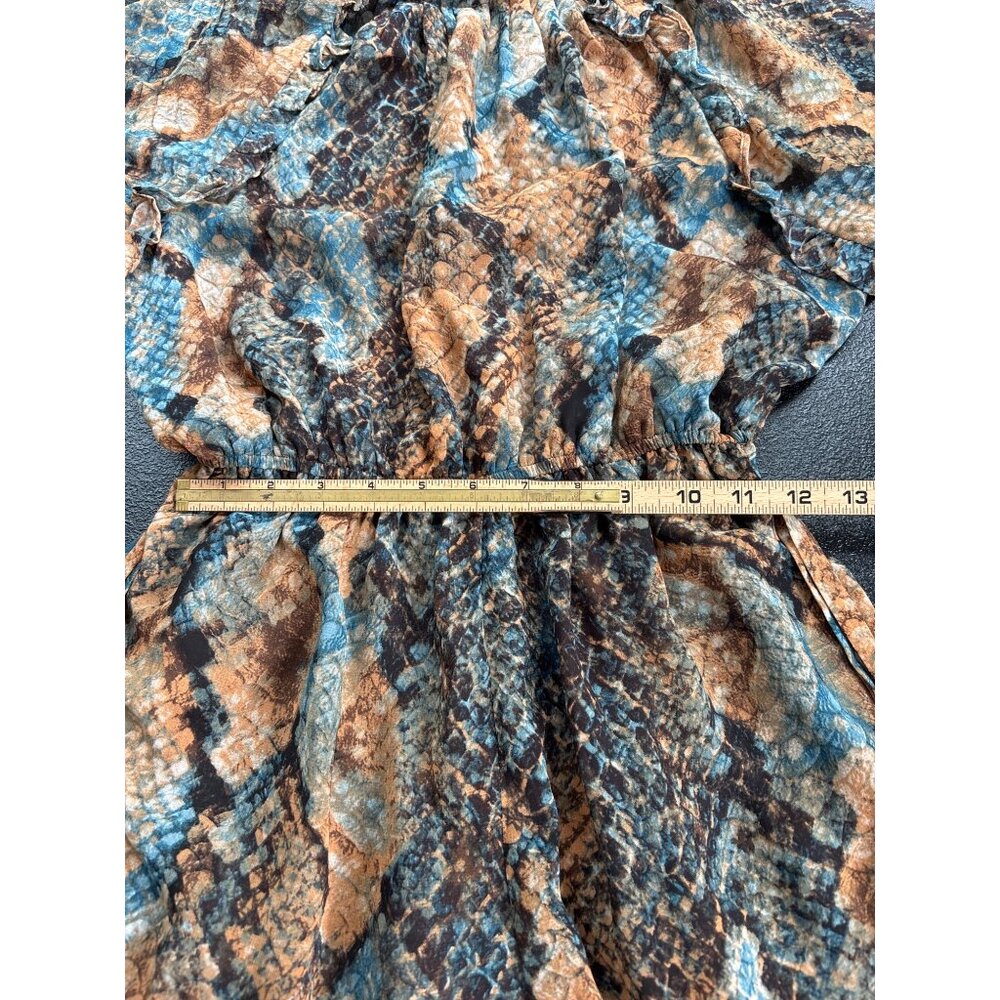 Vestique Women's Enough is Enough Romper Reptile Print M NWT - Picture 11 of 12
